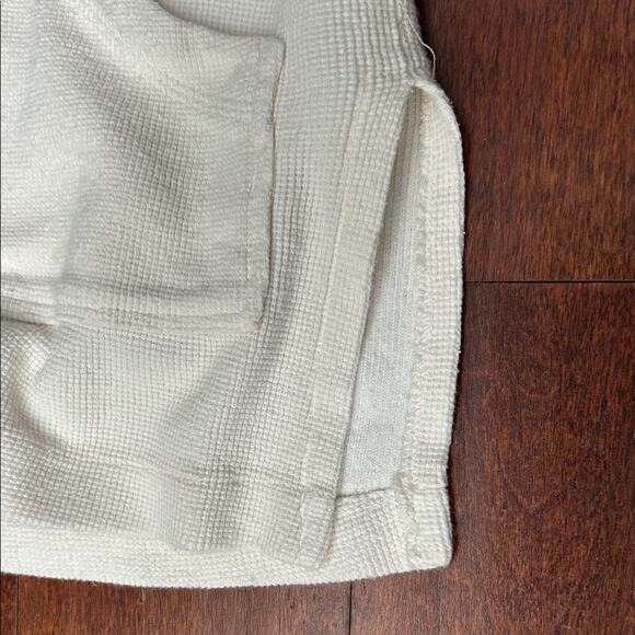 Johnny Was Ivory Textured Hoodie, Size Medium - Picture 11 of 14